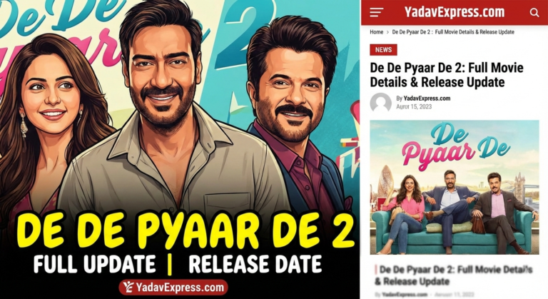 De De Pyaar De 2 (OTT Release): अजय देवगन और आर. माधवन की ‘नोक-झोंक’ अब नेटफ्लिक्स पर! जानिए फिल्म की पूरी कहानी, रिव्यु और बॉक्स ऑफिस का हाल